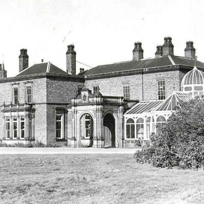 Picture of Preston Hall around the 1950s.