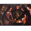The Dice Players painting by Georges de La Tour.