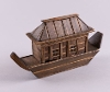 Caedmon Antiques was based in Whitby and owned by Adrian Gabrielle Walker. This small antique child's Noah's Ark toy was sold to Preston Park Museum in 1969, together with a toy dog cat, a doll's pram, a jigsaw, a pack of cards and a model of wax fruit.