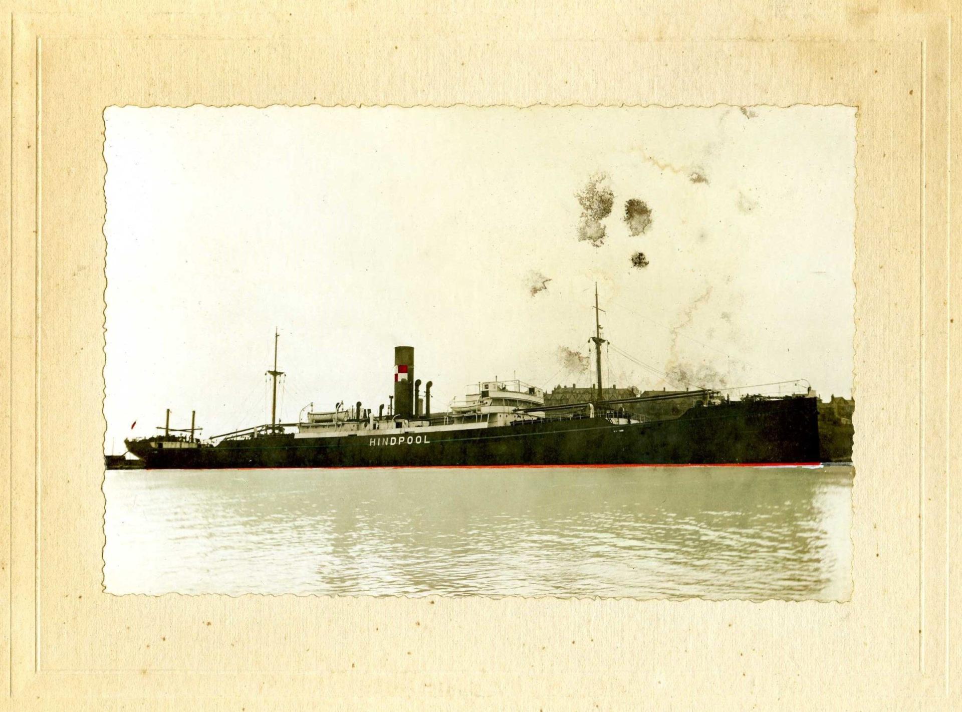 Sepia photo of the Hindpool Ship