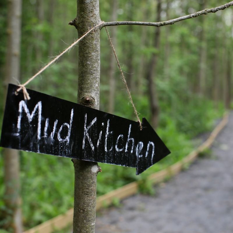 Mud Kitchen Sign