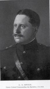 Black and white photograph of Colonel Gilbert Ormerod Spence
