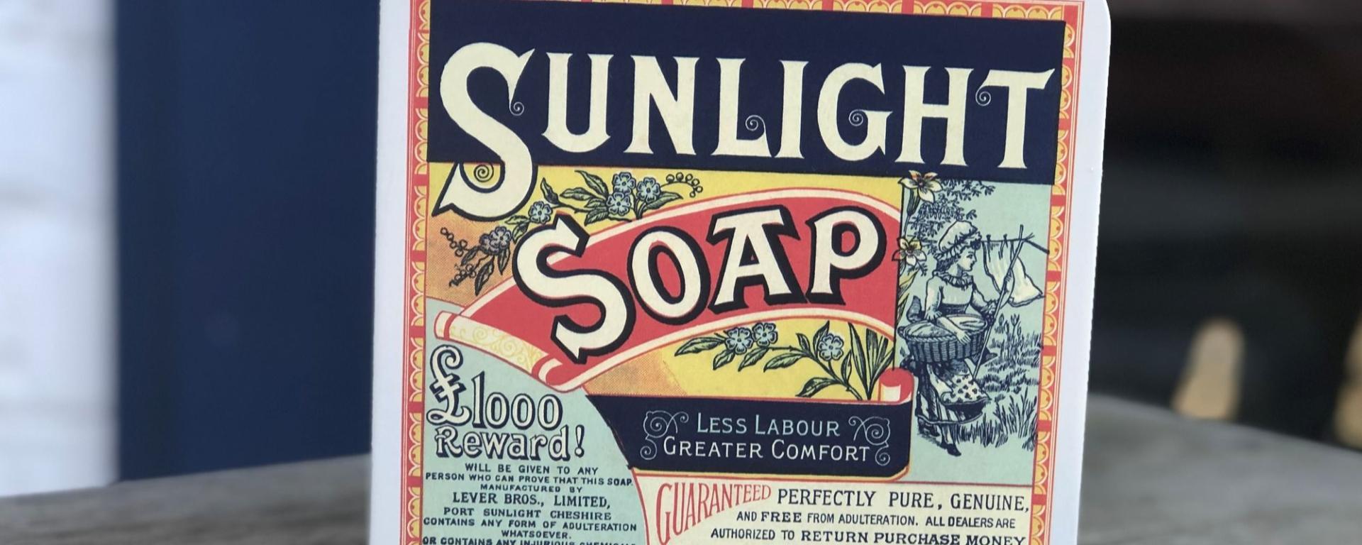 Tin Of Sunlight Soap