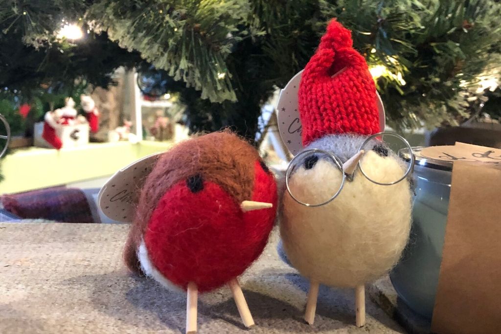 Felted Robins