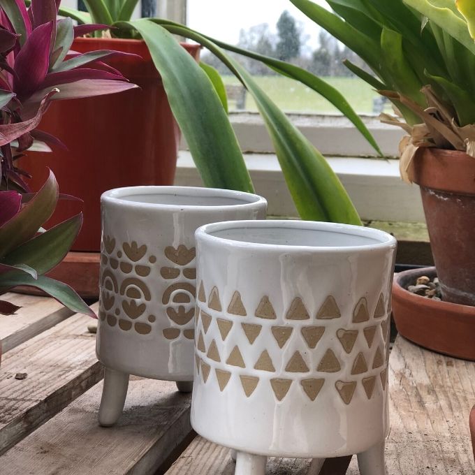 Small Ceramic Planters