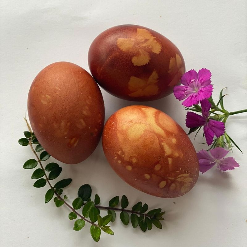 Natural Dye Eggs
