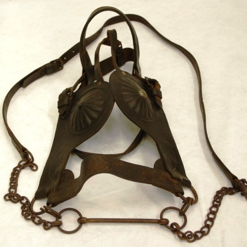 An Image Of An Old Fashioned Harness