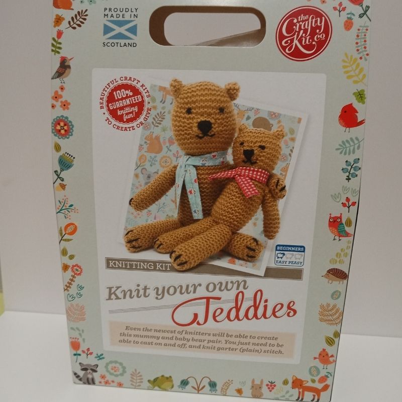 Knit Your Own Teddies Kit