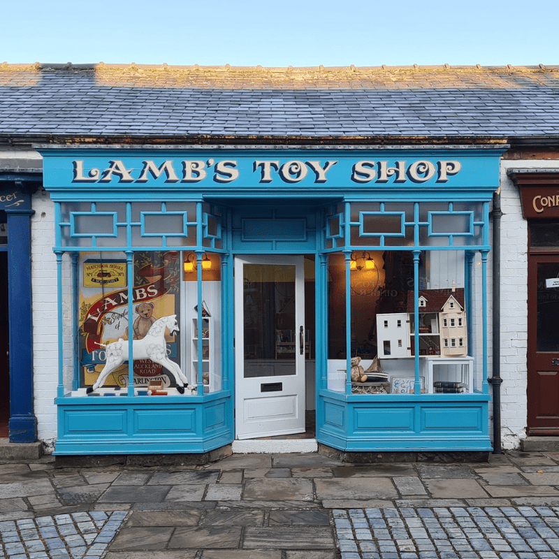 An image of the toy shop on the Victorian Street