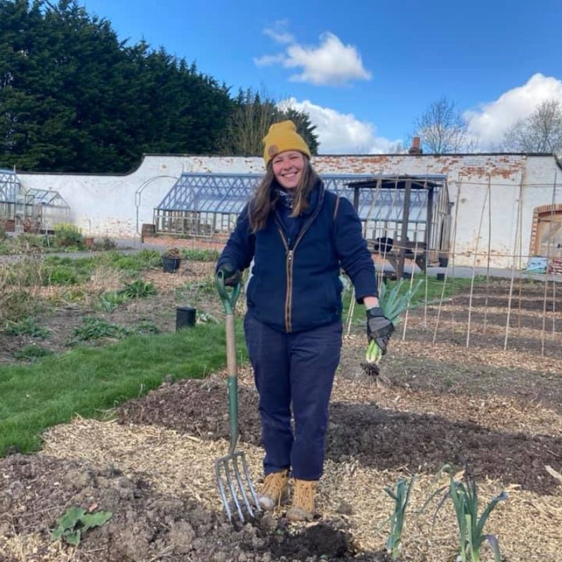 Park And Gardens Coordinator At Preston Park Hard At Work In The Garden