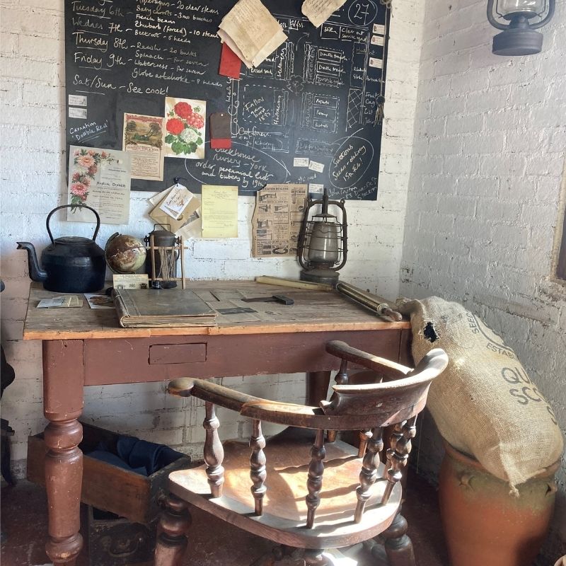 The Bothy As It Would Have Been In A Victorian Walled Kitchen Garden