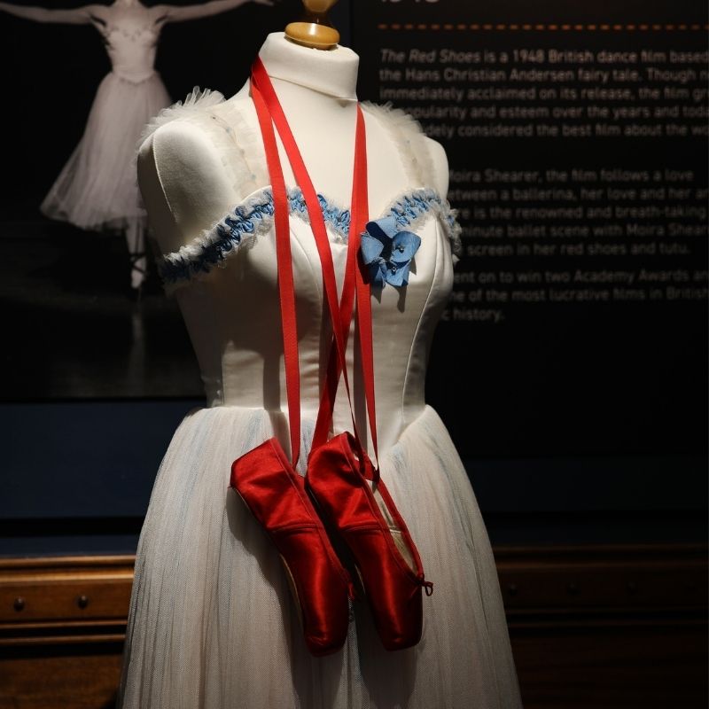 Costume From The Red Shoes On Display At Preston Park Museum