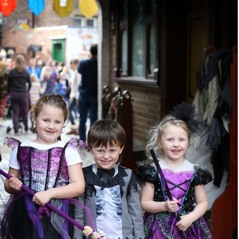 Young Children Dressed As Witches And Wizards The Crown Coronation Dress