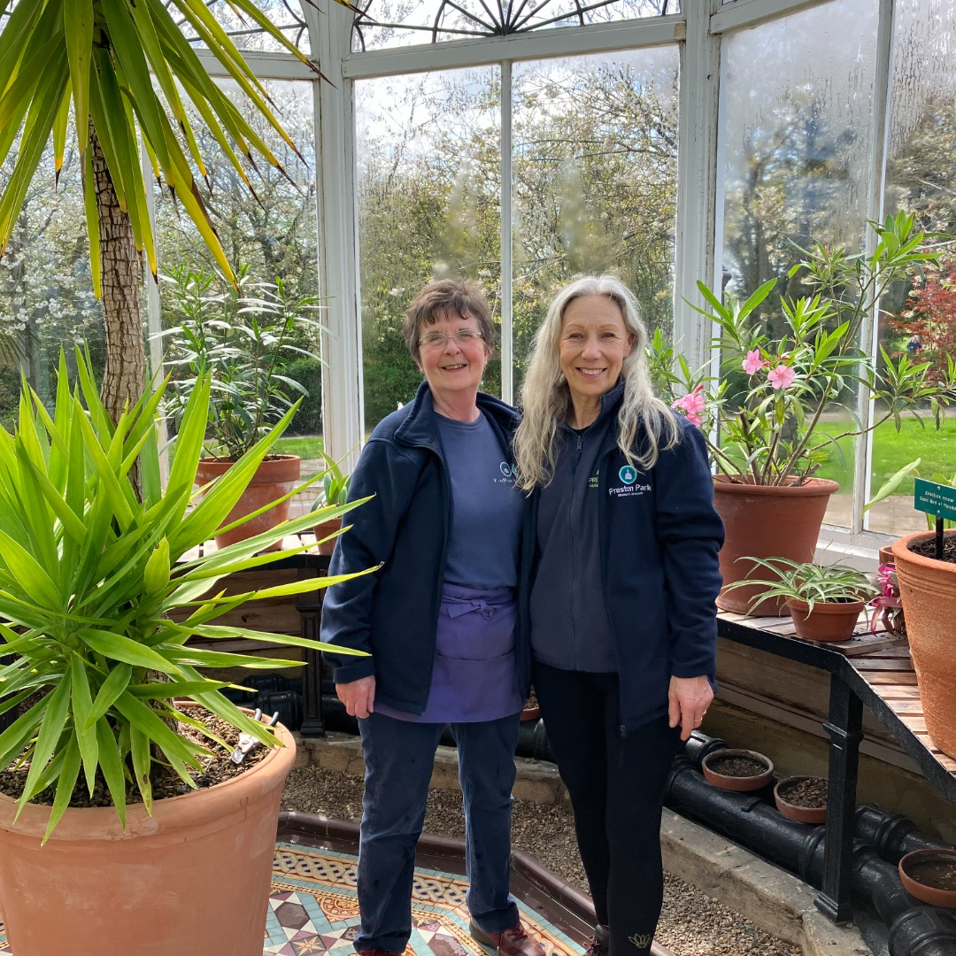 Anne & Judy Winter Garden volunteers